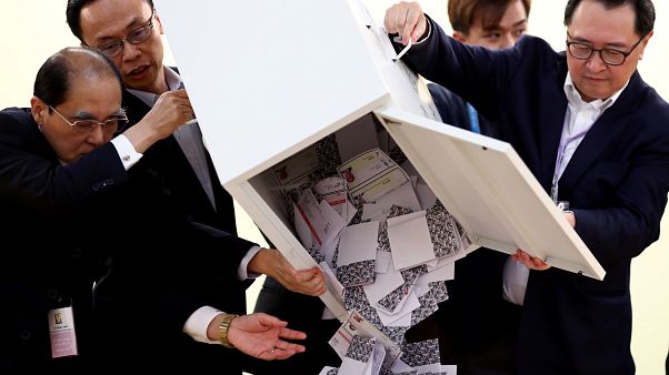 Les électeurs hongkongais du côté des manifestants Les électeurs hongkongais du côté des manifestants