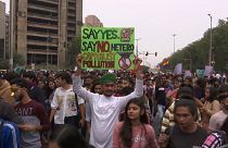 LGBTQ-Community marschiert in Neu-Delhi