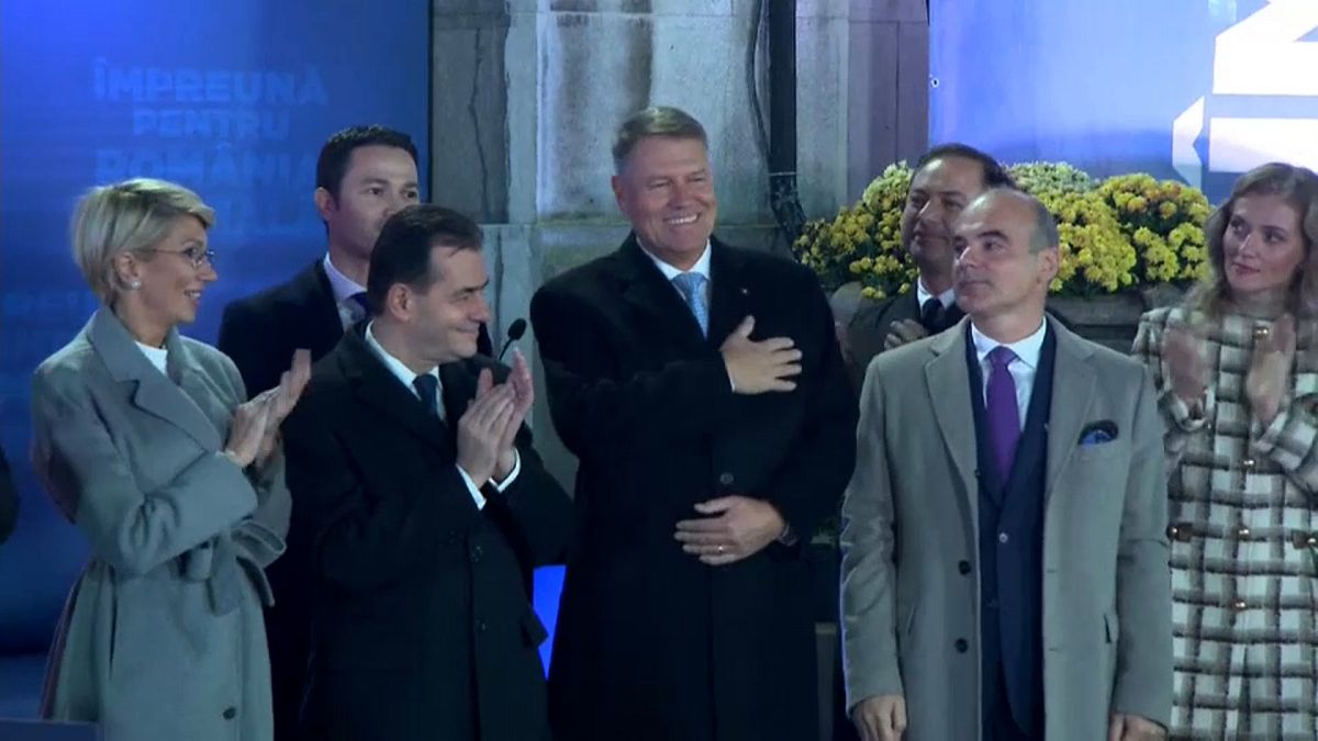 Klaus Iohannis mit mehr als 63 Prozent wiedergewählt