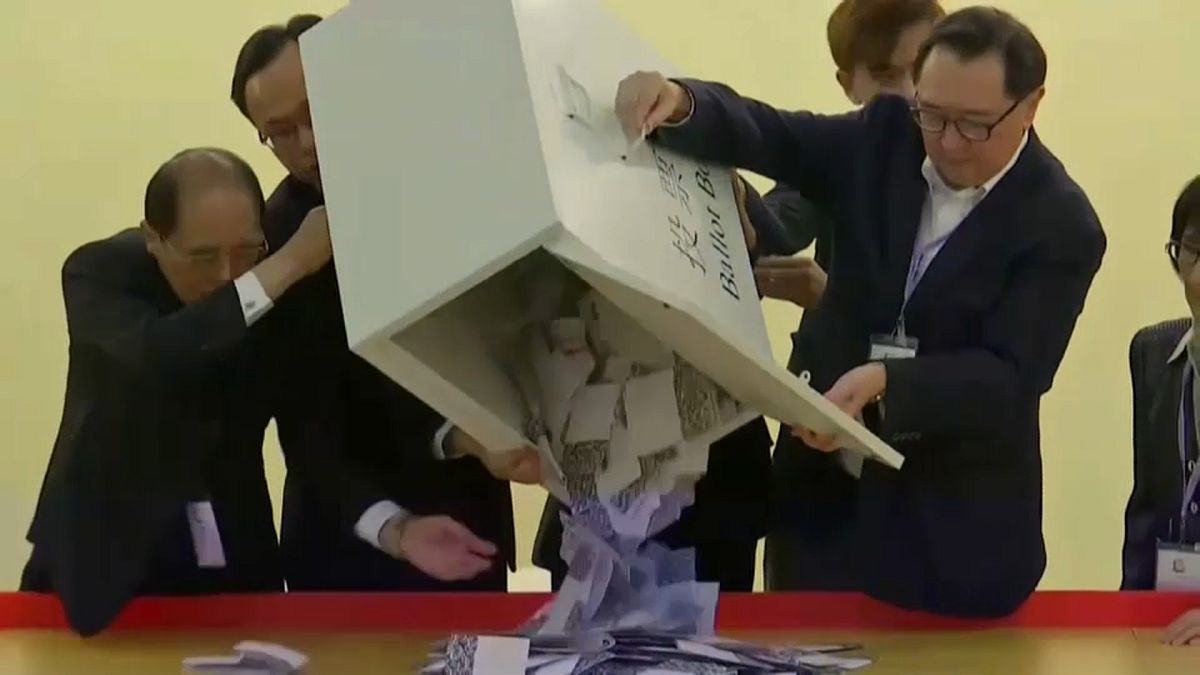 Oposição ganha eleições em Hong Kong