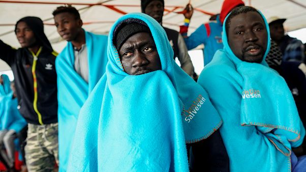El Open Arms llega a Taranto con 62 migrantes rescatados El Open Arms llega a Taranto con 62 migrantes rescatados