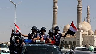 شرطة الحوثيين- أرشيف رويترز