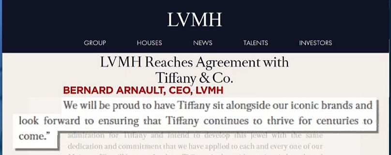 Frankreichs Luxuskonzern LVMH: Zum Frühstück Tiffany