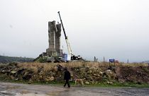 Kars'ta İnsanlık Anıtı 'ucube' nitelemesinin ardından kaldırılmıştı
