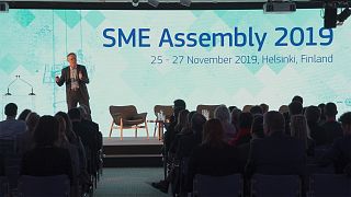 En busca de una economía sostenible en la Asamble de las PYMES en Helsinki