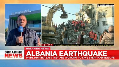 'A picture I will never forget': Euronews Albania chief on Earthquake chaos