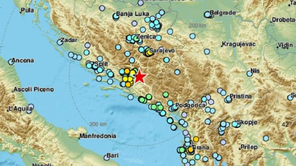 Σεισμός 5,4 Ρίχτερ στο Σαράγεβο Σεισμός 5,4 Ρίχτερ στο Σαράγεβο
