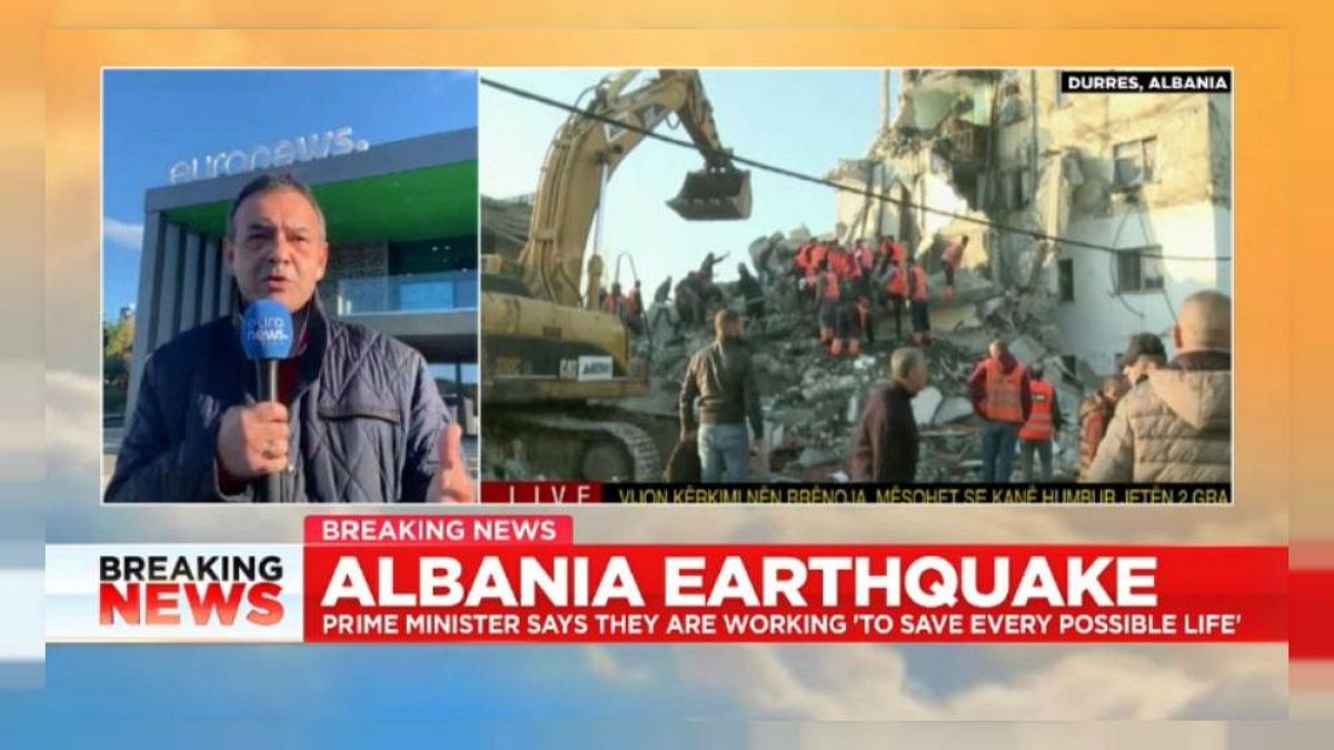 "Angst um meine kleinen Töchter" - Euronews-Albanien-Chef zum Erdbeben