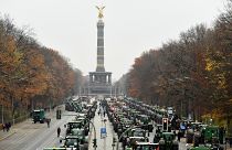 Το Βερολίνο γέμισε με τρακτέρ