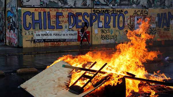 Santiago, Chile, el 30 de octubre de 2019. Santiago, Chile, el 30 de octubre de 2019.