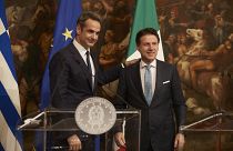 Συνάντηση Μητσοτάκη-Κόντε στη Ρώμη