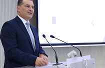 Ο Υπουργός Ενέργειας, Εμπορίου και Βιομηχανίας Γιώργος Λακκοτρύπης 