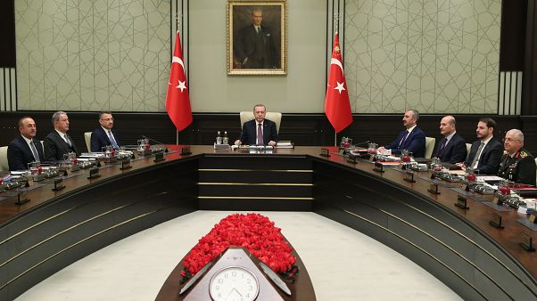 Milli Güvenlik Kurulu (MGK), Türkiye Cumhurbaşkanı Recep Tayyip Erdoğan başkanlığında toplandı Milli Güvenlik Kurulu (MGK), Türkiye Cumhurbaşkanı Recep Tayyip Erdoğan başkanlığında toplandı