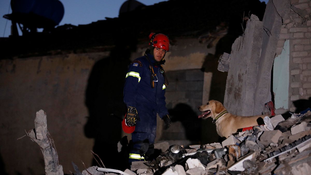 Σεισμός στην Αλβανία: Οι εικόνες της καταστροφής