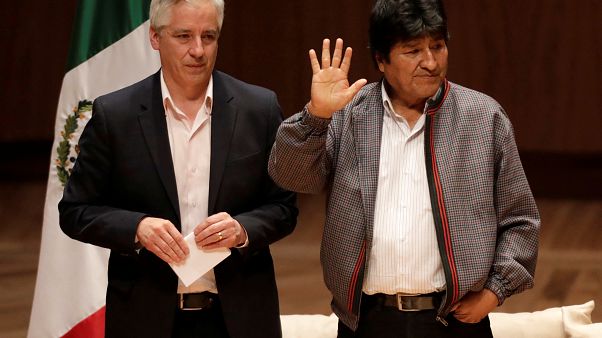 Evo Morales insiste en que fue víctima de un golpe de la derecha Evo Morales insiste en que fue víctima de un golpe de la derecha