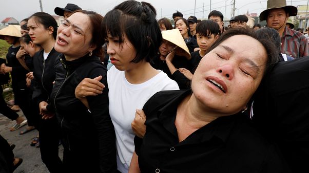 The families of the victims are attending funerals as their loved ones are repatriated The families of the victims are attending funerals as their loved ones are repatriated
