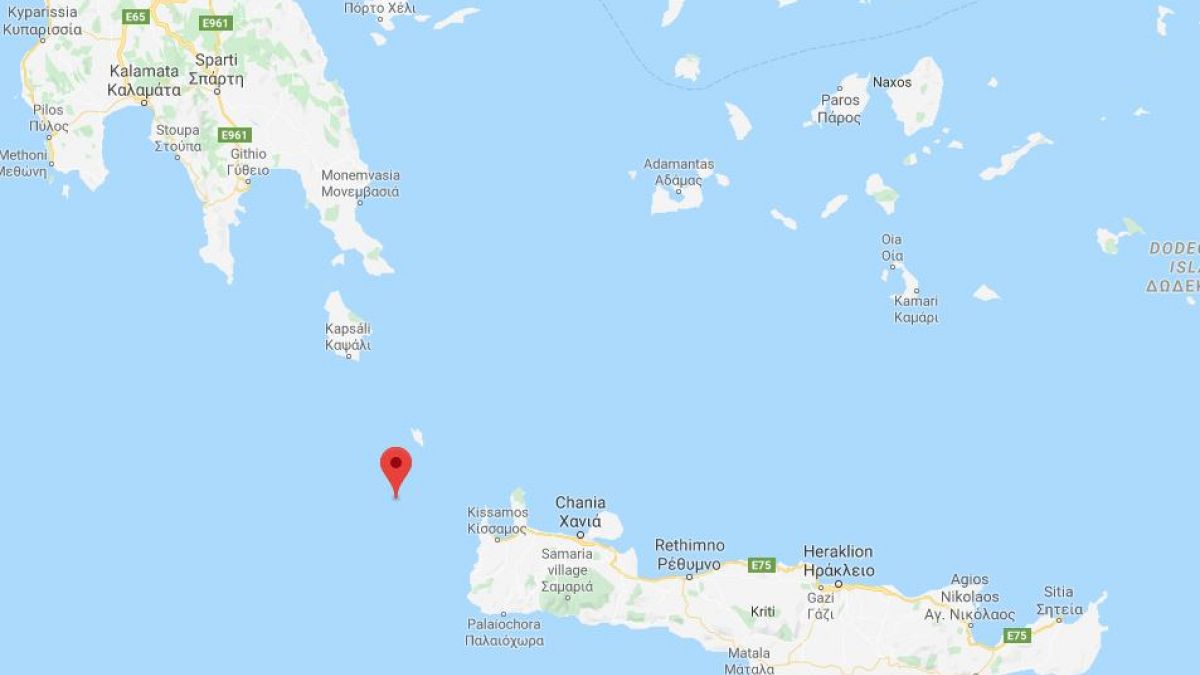 Ισχυρός σεισμός 6.1 Ρίχτερ στην Κρήτη
