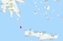 Seebeben der Stärke 6,1 vor Kreta 