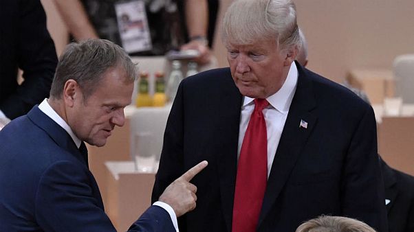 Donald Tusk ve Donald Trump Donald Tusk ve Donald Trump