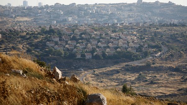 Batı Şeria'da bir Yahudi yerleşim birimi Batı Şeria'da bir Yahudi yerleşim birimi