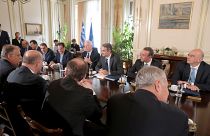 O πρωθυπουργός Κ. Μητσοτάκης μιλά στο υπουργικό Συμβούλιο (ΑΡΧΕΙΟΥ)