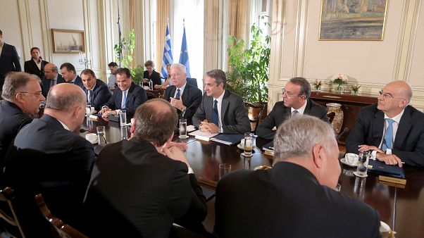 O πρωθυπουργός Κ. Μητσοτάκης μιλά στο υπουργικό Συμβούλιο (ΑΡΧΕΙΟΥ) O πρωθυπουργός Κ. Μητσοτάκης μιλά στο υπουργικό Συμβούλιο (ΑΡΧΕΙΟΥ)