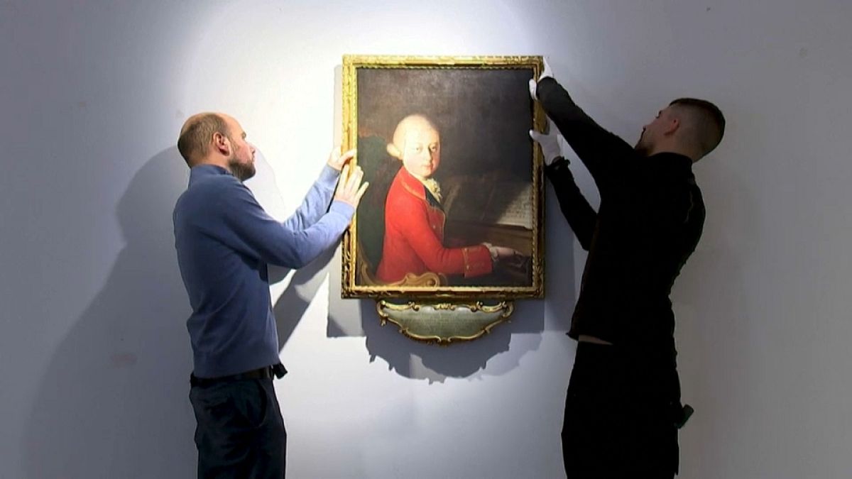 3 Mio über dem Schätzpreis: Mozart-Porträt für 4 Mio verkauft 