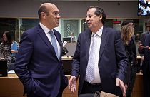 Pedro Siza Vieira, ministro da Economia com João Correia Neves, secretário de Estado