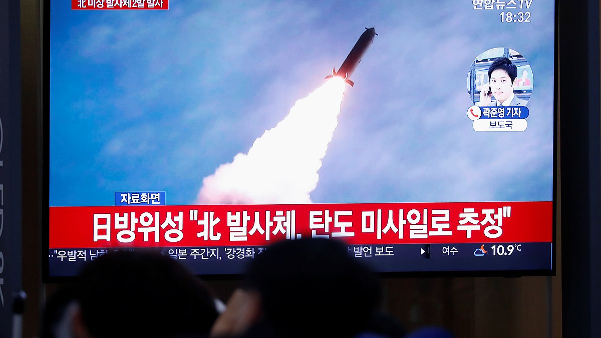 Rakétakísérlet Észak-Koreában