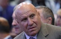 Mihail Mamiasvili, az Orosz Birkózószövetség elnöke az Orosz Olimpiai Bizottság ülésén