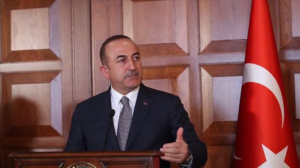 Bakan Çavuşoğlu'dan Barış Pınarı Harekatı'nı eleştiren Macron'a: 'Terör devleti kurmak istiyordu' Bakan Çavuşoğlu'dan Barış Pınarı Harekatı'nı eleştiren Macron'a: 'Terör devleti kurmak istiyordu'