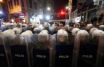 قوات مكافحة الشغب في إسطنبول التركية