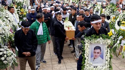 UK truck death victims buried in Vietnam