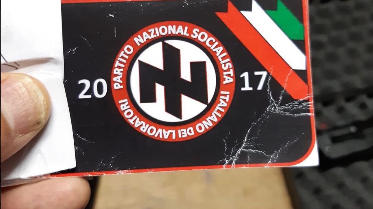 Police said the group planned to use simialr name and symbols to the Nazi party