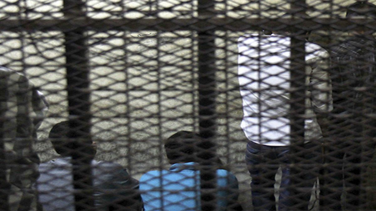 عدد من السجناء المصريين (أرشيف).