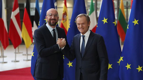 Watch back: Charles Michel replaces Donald Tusk as EU Council President Watch back: Charles Michel replaces Donald Tusk as EU Council President