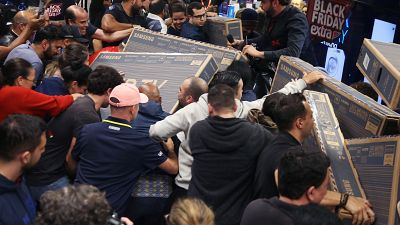 Consumer mayhem as Brazilians hit the shops for Black Friday
