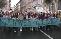 Tetteket várnak a magyar kormánytól a klímatüntetők