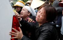 Trauer um Kühllaster-Opfer in Vietnam