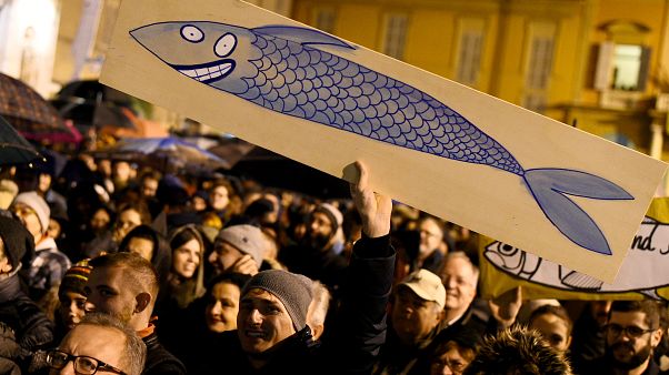 "Сардины" против Сальвини "Сардины" против Сальвини