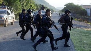 Meksikalı güvenlik güçleri / El Aguaje 