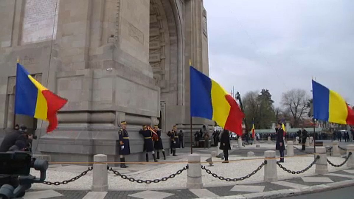 Katonai parádé Bukarestben