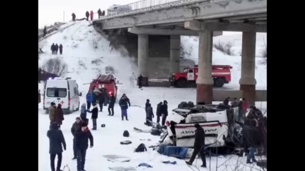 Halálos buszbaleset Oroszországban Halálos buszbaleset Oroszországban
