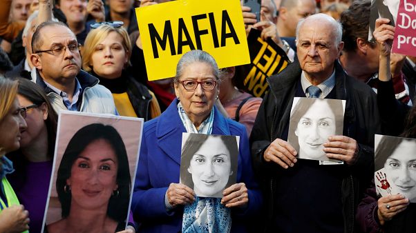 Protestas contra la 'mafia maltesa' Protestas contra la 'mafia maltesa'