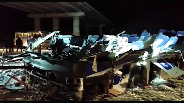 Al menos 19 muertos en un accidente de autobús en el extremo oriente de Rusia Al menos 19 muertos en un accidente de autobús en el extremo oriente de Rusia
