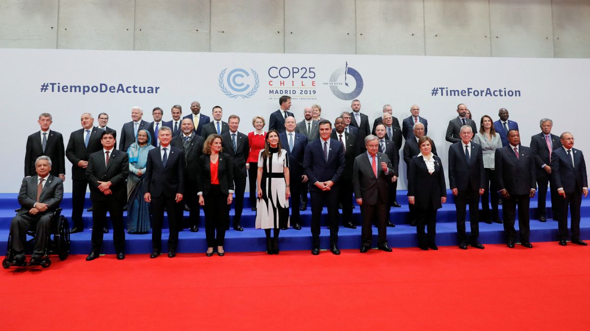 زعماء وقادة دول يشاركون في مؤتمر  المناخ بالعاصمة الإسبانية مدريد