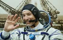 FILE PHOTO: International Space Station (ISS) crew member Luca Parmitano of the European Space Agency