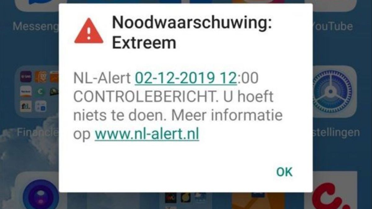 #NLAlert: Why did 12 million people in the Netherlands receive an emergency message?