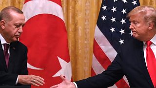 Türkiye Cumhurbaşkanı Erdoğan ve ABD Başkanı Trump / 13 Kasım 2019