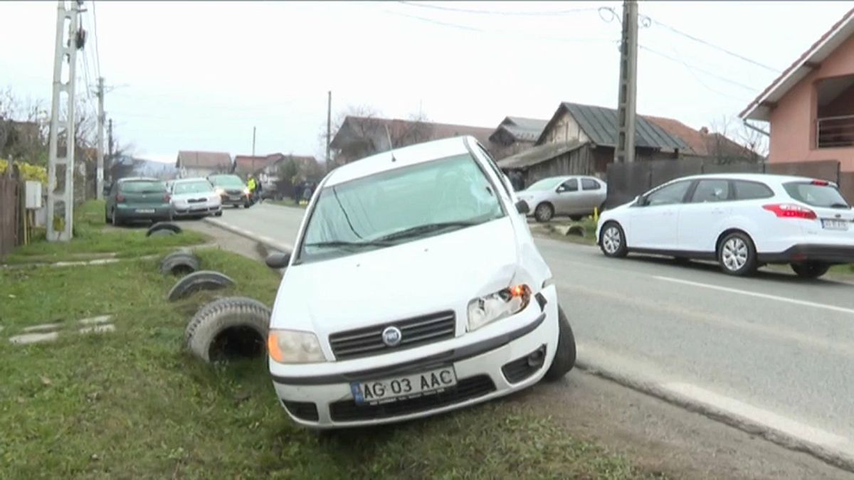 Carreteras mortales en Rumanía